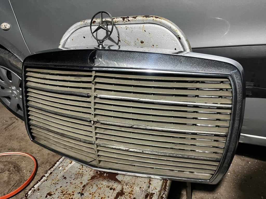 CARETA PARRILLA PARA MERCEDES SANA CON INSIGNIA
