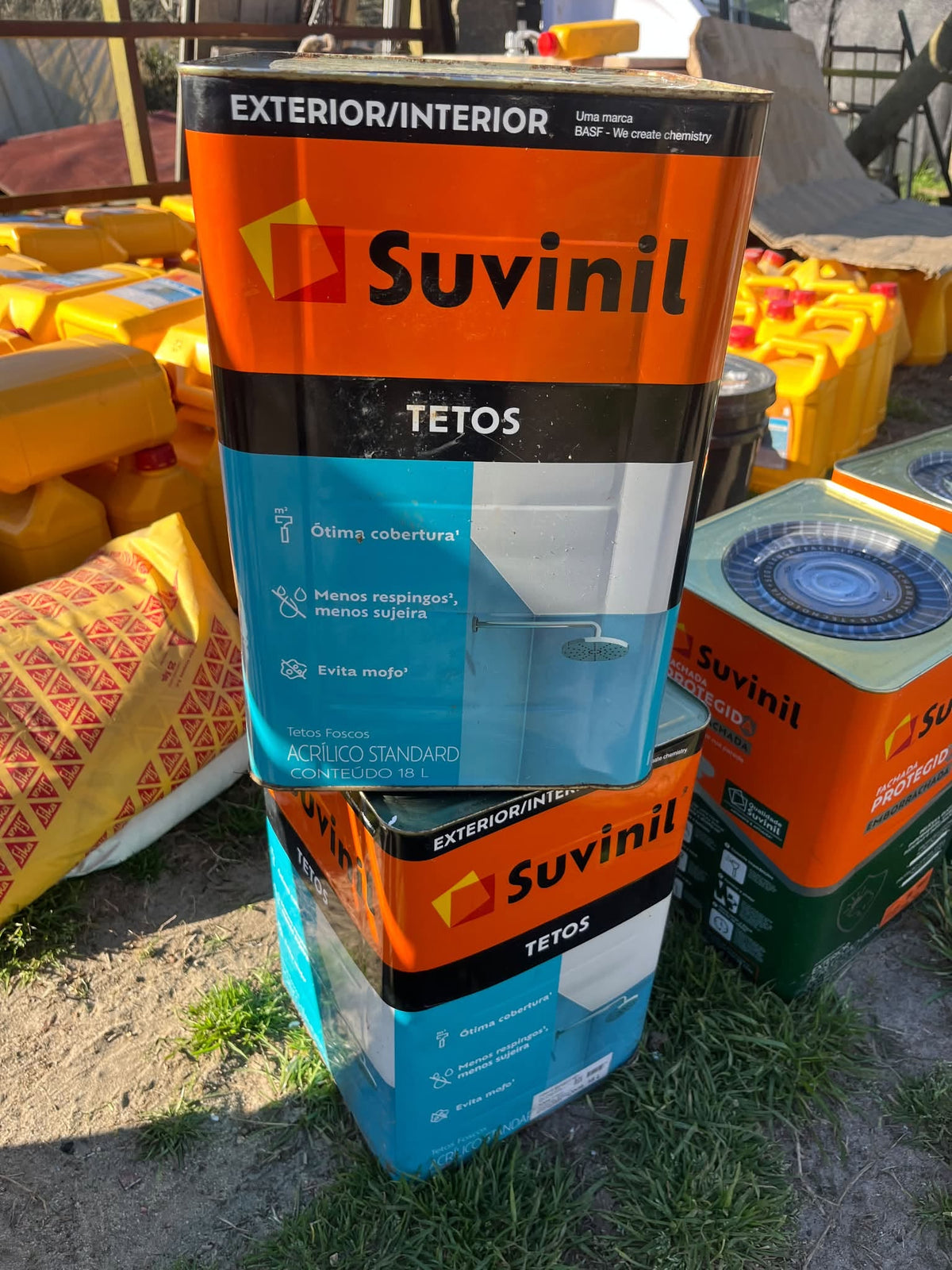 LATA PITURA LATEX SUVINIL EXTERIOR E INTERIOR 18LITROS