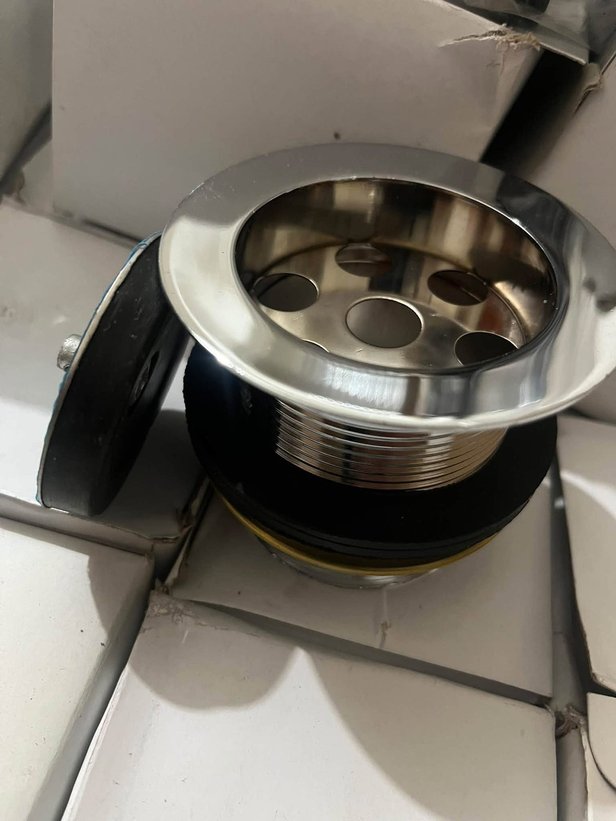 VALVULA PARA PILETA CON TAPON NUEVAS EN CAJA